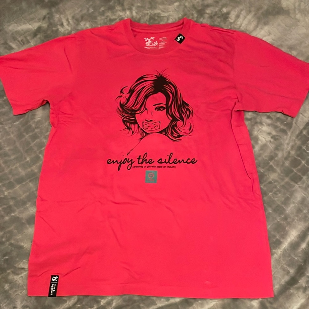 LRG red t-shirt archive piece